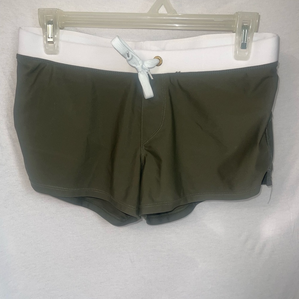 Olive Green Women's Shorts